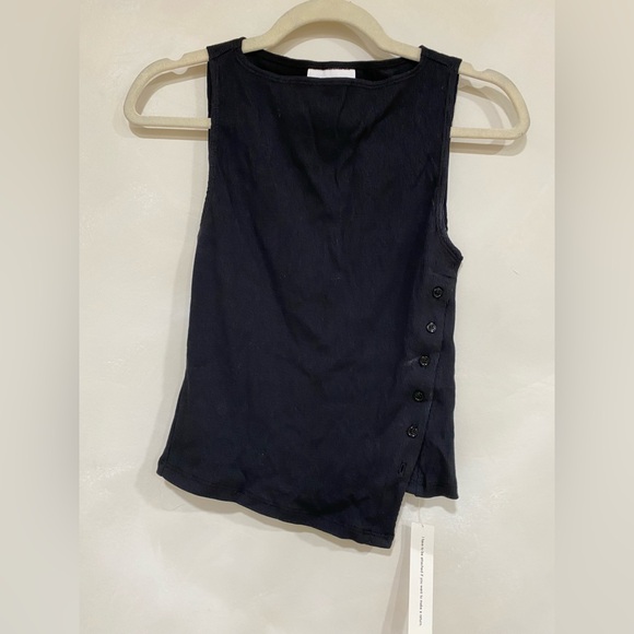 Reformation Hudson Knit Tank Black XS - Picture 2 of 8